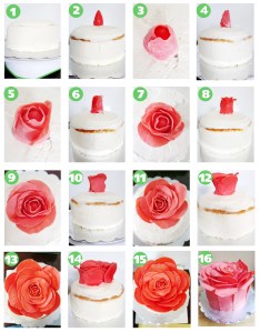 rose cake 3