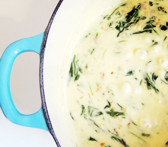 Sausage and Spinach Pasta 2