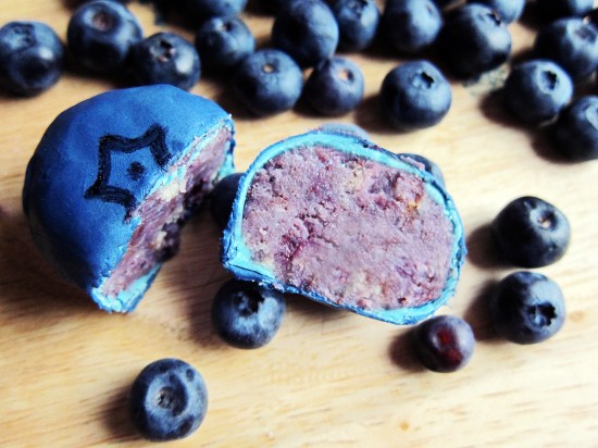 Blueberry Cake Balls 6