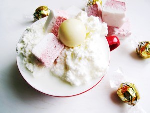 Coconut White Hot Chocolate 2