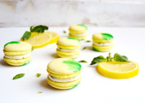 Lemon Basil Macarons 2