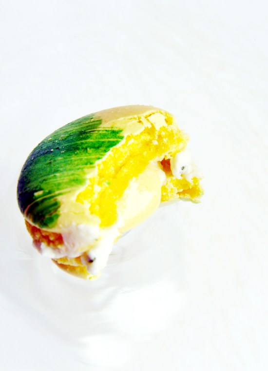 Lemon Basil Macarons 1