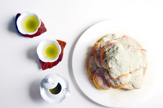 Green Tea Beignets Recipe