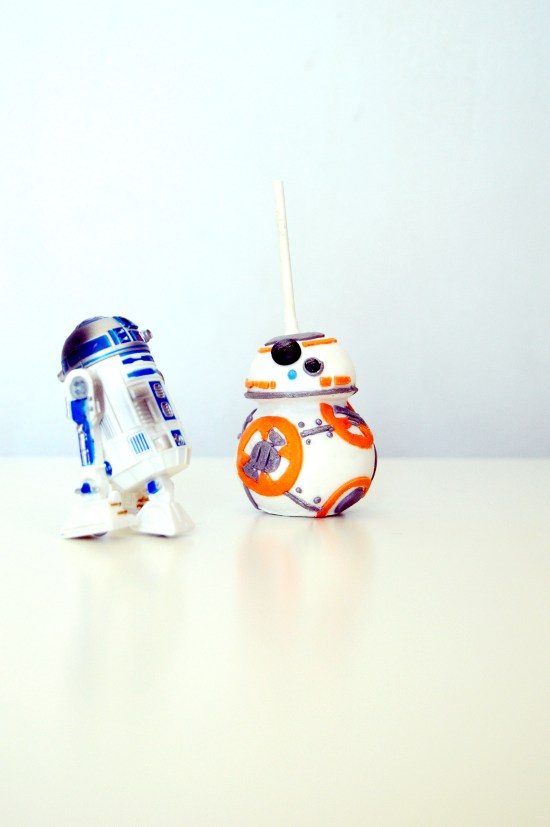 bb8 r2d2 cake pop