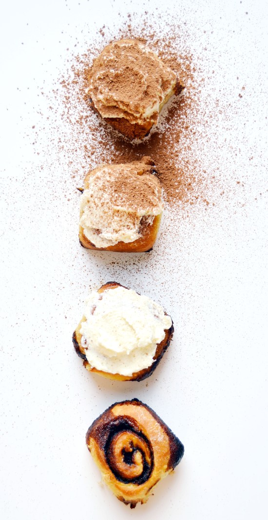 Tiramisu Cinnamon Rolls