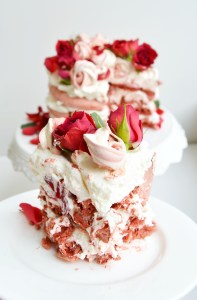 Red Velvet Rose Pavlova 