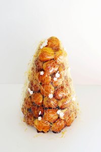 Croquembouche with Vanilla Orange Blossom Pastry Cream