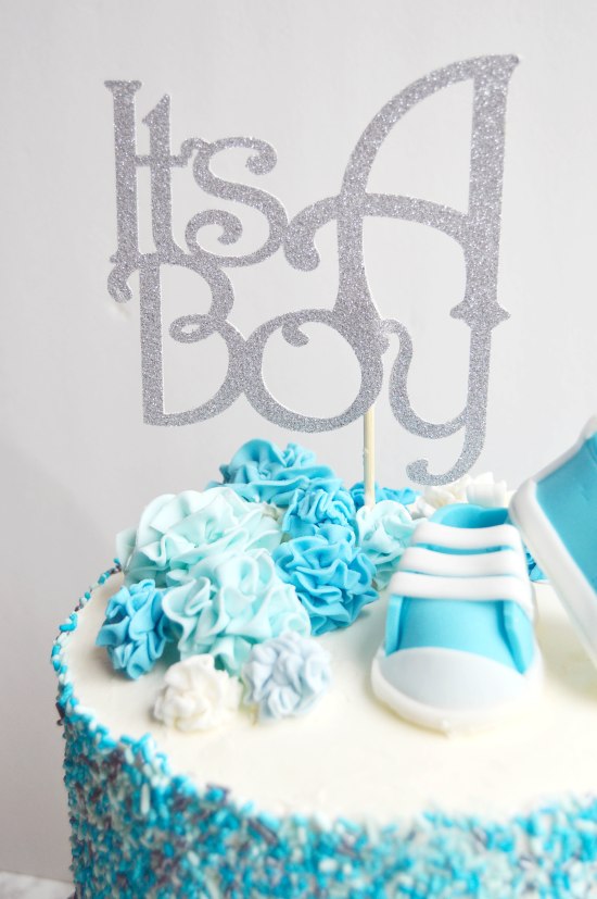 baby boy cake