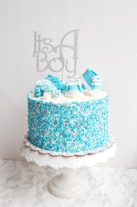it's a boy cake