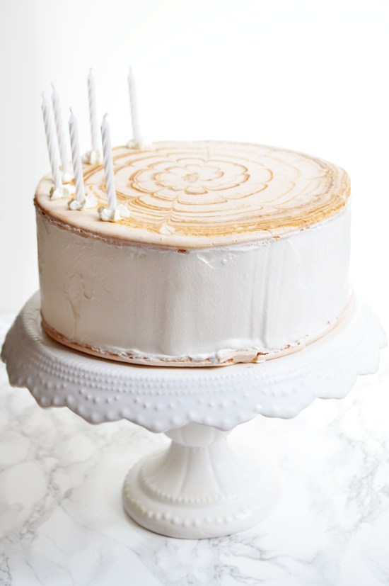 Giant Macaron Ice Cream Sandwich Cake